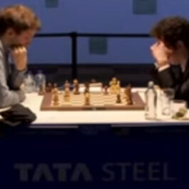 Donchenko, Alexander 0-1 Caruana, Fabiano Tata Steel Masters R2 17 janvier 2021 Wijk aan Zee NED