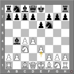 E40-E49 Nimzo-Indian: 1.d4 Nf6 2.c4 e6 3.Nc3 Bb4 4.e3 Rubinstein 4.e3 ...