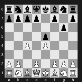 A10 - 1. c4 g6 2. e4 e5 - English Opening: Adorjan Defense