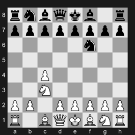 A16 - 1. c4 Nf6 2. Nc3 - English Opening: Anglo-Indian Defense, Queen's Knight Variation