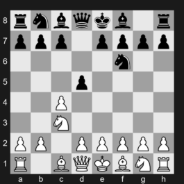 A16 - 1. c4 Nf6 2. Nc3 d5 - English Opening: Anglo-Grünfeld Defense