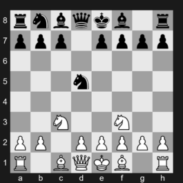 A16 - 1. c4 Nf6 2. Nc3 d5 3. cxd5 Nxd5 4. Nf3 - English Opening: Anglo-Indian Defense, Anglo-Grünfeld Variation