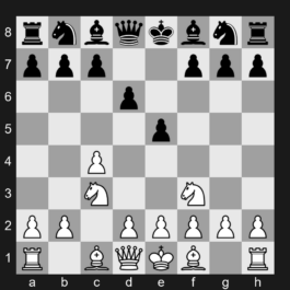 A21 - 1. c4 e5 2. Nc3 d6 3. Nf3 - English Opening