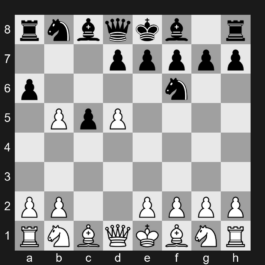 A57 - 1. d4 Nf6 2. c4 c5 3. d5 b5 4. cxb5 a6 - Benko Gambit Accepted