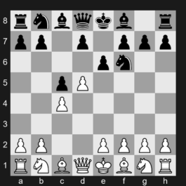 A60 - 1. d4 Nf6 2. c4 c5 3. d5 e6 - Benoni Defense