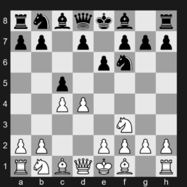A78 - 1. d4 Nf6 2. c4 e6 3. Nf3 c5 4.... - Benoni Defense