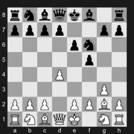 A81 - 1. d4 f5 2. g3 Nf6 3. Bg2 e6 4.... - Dutch Defense