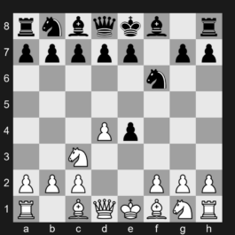 A82 - Dutch: Staunton Gambit, 3.Nc3 Nf6