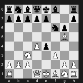 A83f - Staunton Gambit, Lasker Variation