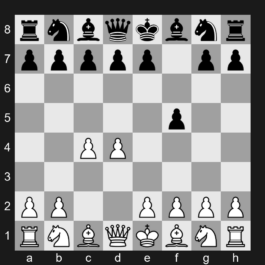 A84 - 1. d4 f5 2. c4 - Dutch Defense