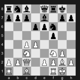 A98 - Dutch: Ilyin-Zhenevsky, 8.Qc2 Nc6