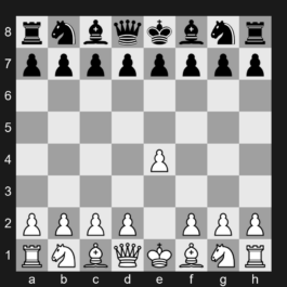 B00 - 1. e4 - King's Pawn Game