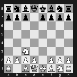 B01c - 2.exd5 Qxd5 3.Nc3 Qd8