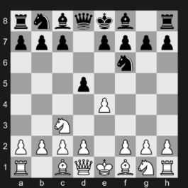 B02c - 2.Nc3 d5 - Scandinavian Variation