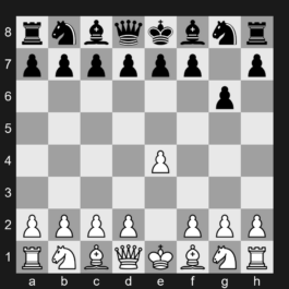 B06 - 1. e4 g6 - Modern Defense