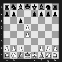 B13 - 1. e4 c6 2. d4 d5 3. exd5 - Caro-Kann Defense exchange variation