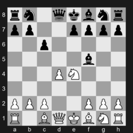 B18 - 1. e4 c6 2. d4 d5 3. Nd2 dxe4 4. Nxe4 Bf5 - Caro-Kann Defense: Classical Variation