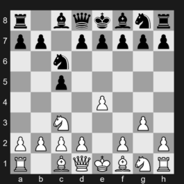 B24 - 1.e4 c5 2.Nc3 Nc6 3.g3 - Sicilian: Closed