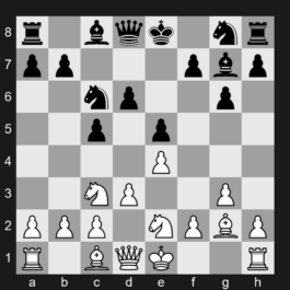 B25c - 4.Bg2 Bg7 5.d3 d6 6.Nge2 e5 - Closed Botvinnik