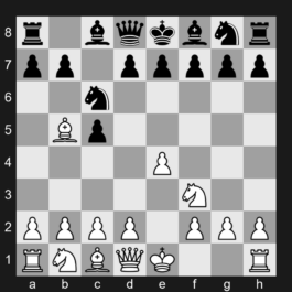 B30 - 1. e4 c5 2. Nf3 Nc6 3. Bb5 - Sicilian Defense: Nyezhmetdinov-Rossolimo Attack