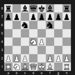 B33 - 1. e4 c5 2. Nf3 Nc6 3. d4 cxd4 4. Nxd4 Nf6 - Sicilian Defense: Open