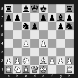 B37f - 6.Nc2 d6 7.Be2 Nh6 - Maroczy Bind Simagin Variation