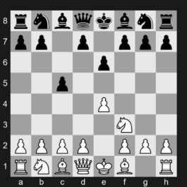 B40 - B49 1. e4 c5 2. Nf3 e6 Sicilian defence