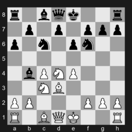 B41 - 1. e4 c5 2. Nf3 e6 3. d4 cxd4 4. Nxd4 a6 5. c4 Nf6 6. Nc3 Bb4 7. Bd3 Nc6 - Sicilian Defense: Kan Variation, Maróczy Bind, Bronstein Variation