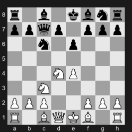 B47 - 1. e4 c5 2. Nf3 e6 3. d4 cxd4 4. Nxd4 Nc6 5. Nc3 Qc7 - Sicilian Defense: Taimanov Variation, Bastrikov Variation