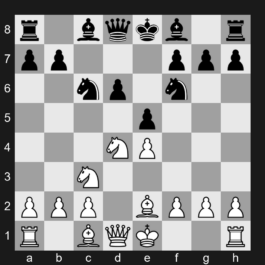 B58e - 4.Nxd4 Nf6 5.Nc3 Nc6 6.Be2 e5 - Boleslavsky