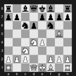 B60-B69 1. e4 c5 2. Nf3 d6 3. d4 cxd4 4. Nxd4 Nf6 5. Nc3 Nc6 6. Bg5 Sicilian, Richter-Rauzer