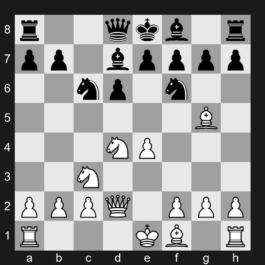 B61a - Richter-Rauzer, Larsen, 7.Qd2