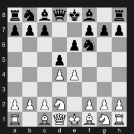 C05 - 1. e4 e6 2. d4 d5 3. Nd2 Nf6 - French Defense: Tarrasch Variation, Closed Variation