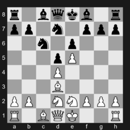 C06 - 1.e4 e6 2.d4 d5 3.Nd2 Nf6 4.e5 Nfd7 5.Bd3 c5 6.c3 Nc6 7.Ne2 cxd4 8.cxd4 - French