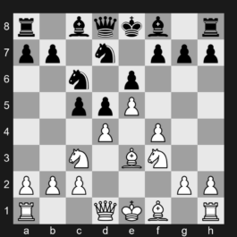C11 - 1. e4 e6 2. d4 d5 3. Nc3 Nf6 4. e5 Nfd7 5. f4 c5 6. Nf3 Nc6 7. Be3 - French Defense: Steinitz Variation, Boleslavsky Variation