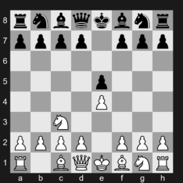 C25 - 1. e4 e5 2. Nc3 - Vienna Game