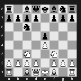 C46 - 1. e4 e5 2. Nf3 Nc6 3. Nc3 - Three Knights Opening