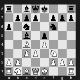 C54 - 1. e4 e5 2. Nf3 Nc6 3. Bc4 Bc5 4. c3 Nf6 5. d3 a6 - Italian Game: Classical Variation, Giuoco Pianissimo, with a6