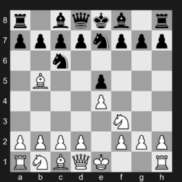 C60 - 1. e4 e5 2. Nf3 Nc6 3. Bb5 Nge7 - Ruy Lopez: Cozio Defense