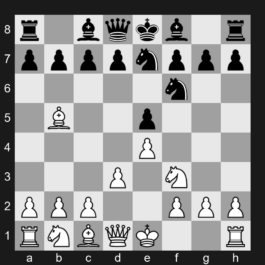 C65 - 1. e4 e5 2. Nf3 Nc6 3. Bb5 Nf6 4. d3 Ne7 - Ruy Lopez: Berlin Defense, Mortimer Variation
