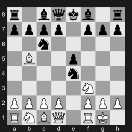 C67 - 1. e4 e5 2. Nf3 Nc6 3. Bb5 Nf6 4. O-O Nxe4 - Ruy Lopez: Berlin Defense, Rio Gambit Accepted