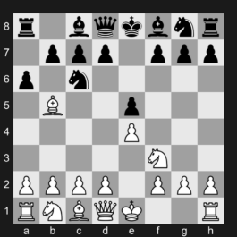 C78 - 1. e4 e5 2. Nf3 Nc6 3. Bb5 a6 4.... - Ruy Lopez
