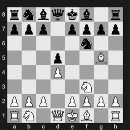 D03 - 1. d4 d5 2. Nf3 Nf6 3. Bg5 - Queen's Pawn Game