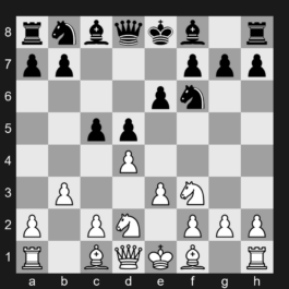 D05 - 1. d4 d5 2. Nf3 c5 3. e3 Nf6 4. Nbd2 e6 5. b3 - Queen's Pawn Game: Zukertort Variation