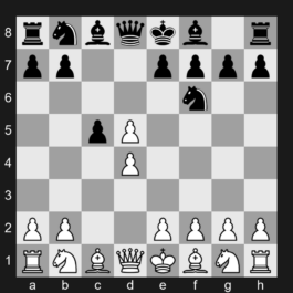 D06 - 1. d4 d5 2. c4 c5 3. cxd5 Nf6 - Queen's Gambit Declined: Austrian Defense, Gusev Countergambit