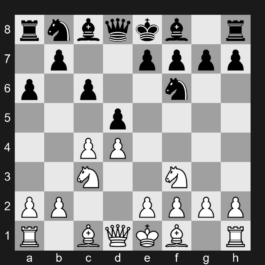 D15 - 1. d4 d5 2. c4 c6 3. Nf3 Nf6 4. Nc3 a6 - Slav Defense: Chebanenko Variation