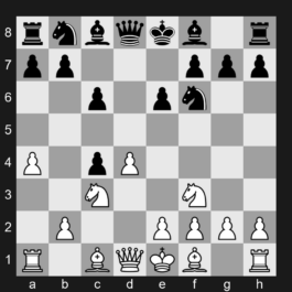 D16 - 1. d4 d5 2. c4 c6 3. Nf3 Nf6 4. Nc3 dxc4 5. a4 e6 - Slav Defense: Soultanbeieff Variation