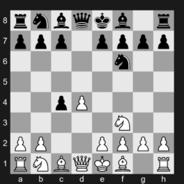 D23a - 1. d4 d5 2. c4 dxc4 3. Nf3 Nf6 - Queen's Gambit Accepted