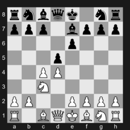 D31 - 1. d4 d5 2. c4 e6 3. Nc3 Be7 - Queen's Gambit Declined: Charousek Variation