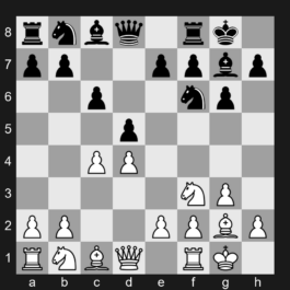 D78 - 1. d4 Nf6 2. c4 g6 3. Nf3 Bg7 4. g3 O-O 5. Bg2 c6 6. O-O d5 - Neo-Grünfeld Defense: Classical Variation, Original Defense